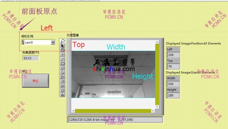 Displayed ImageеPositionSize